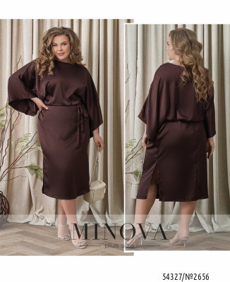 Сукня №2656-шоколадний_minova_7