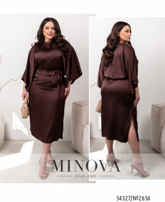 Сукня №2656-шоколадний_minova_7