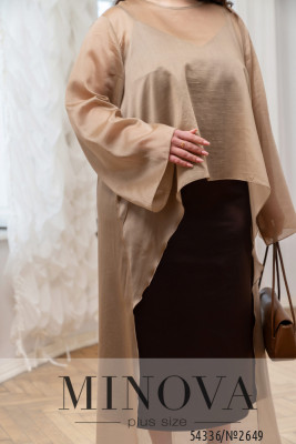 Туніка №2649-мокко_minova_6