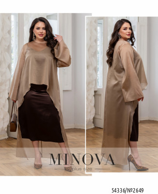 Туніка №2649-мокко_minova_7