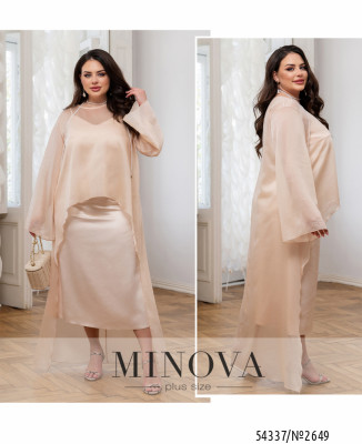 Туніка №2649-світло-бежевий_minova_7
