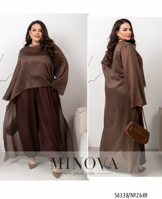 Туніка №2649-шоколадний_minova_7