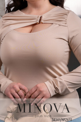Лонгслив №2655-бежевий_minova_6