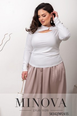 Лонгслив №2655-молочний_minova_5