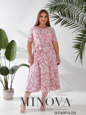 Сукня №18-220-рожевий