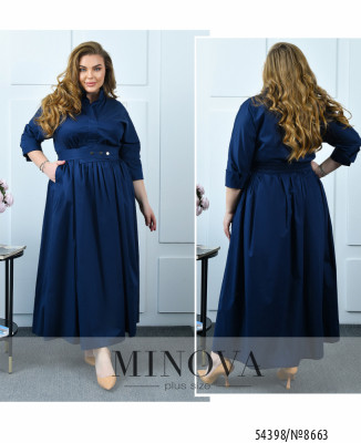 Сукня №8663-темно-синій_minova_7
