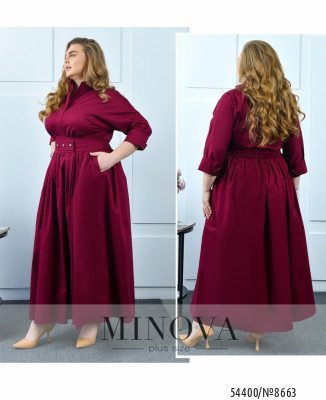 Сукня №8663-бургунді_minova_7