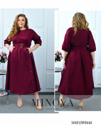 Сукня №8664-бургунді_minova_7