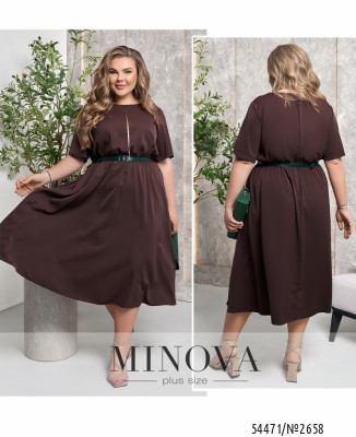 Сукня №2658-шоколадний_minova_7