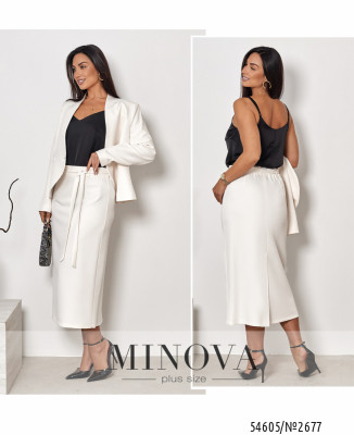 Спідниця №2677-молочний_minova_7