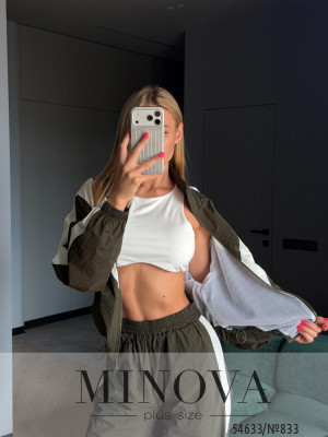 Спортивний костюм №833-хакі_minova_6