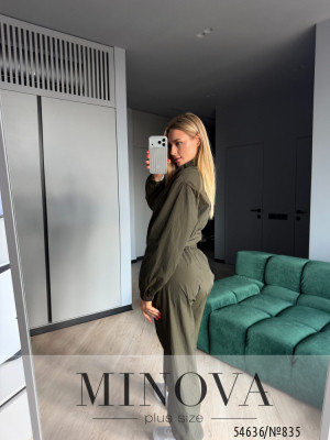 Спортивний костюм №835-хакі_minova_5