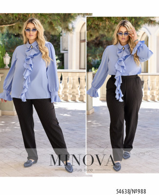 Блуза №988-блакитний_minova_7