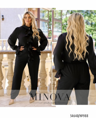 Блуза №988-чорний_minova_7