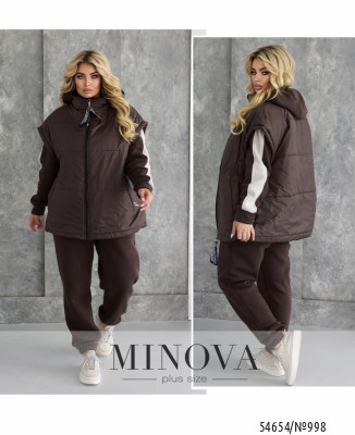 Костюм 3-ка №998-шоколадний_minova_7